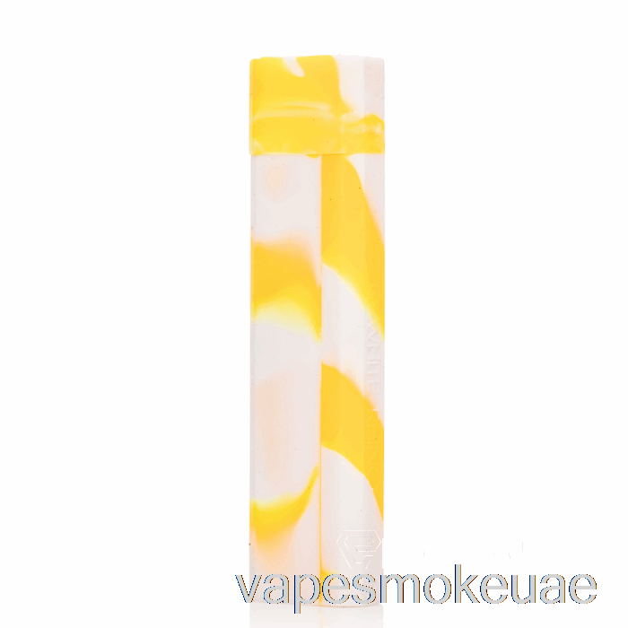 Vape Uae الأبيض وحيد القرن سيليكون داب خارج [الكوارتز] الأبيض الأصفر (توهج الأشعة فوق البنفسجية)